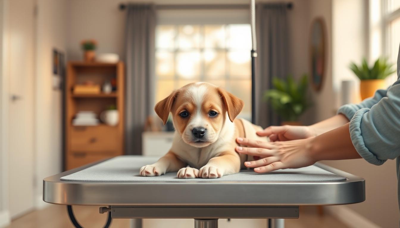 Gentle grooming with a slower pace